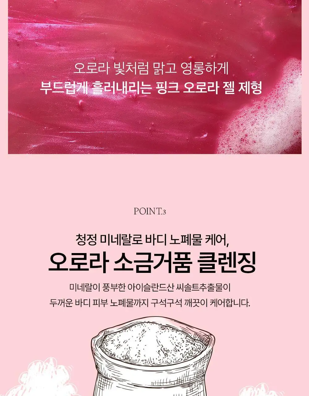 [생무화과즙향] 토르홉 핑크 오로라 바디워시/로션 250ml 2종 택 1 상세페이지 14